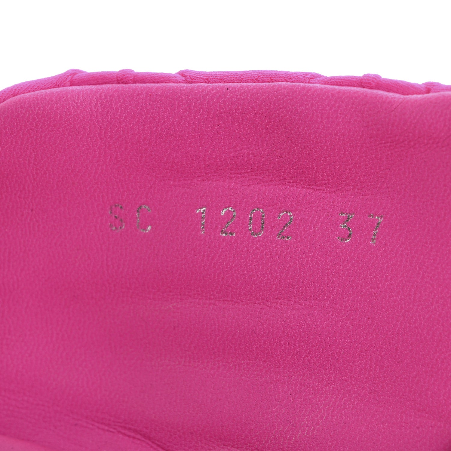Louis Vuitton Technical Fabric Embossed Monogram Pool Pillow Comfort Mules 37 Fuchsia 9 of 9