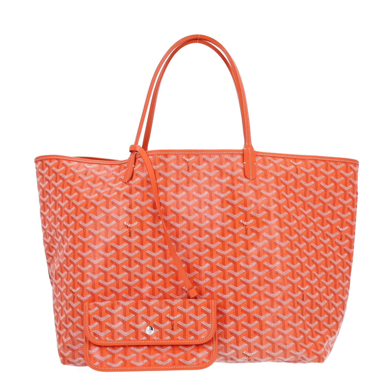 Goyard Goyardine Saint Louis GM Orange 3 of 10