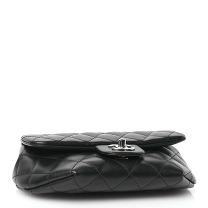 Chanel Calfskin Quilted CC Uniform Flap Belt Bag Black 3 of 10