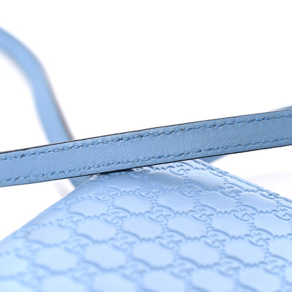 Gucci Microguccissima Crossbody Wallet Mineral Blue 16 of 17