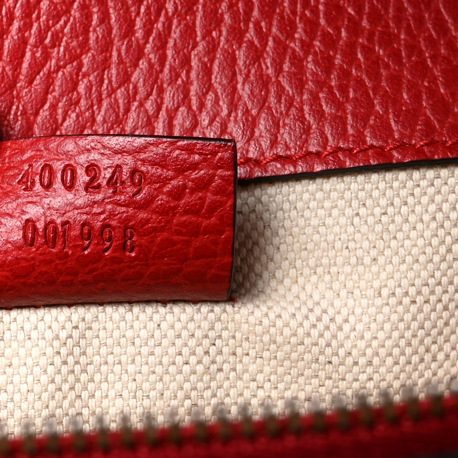 Gucci Dollar Calfskin Swarovski Crystal Small Dionysus Shoulder Bag Hibiscus Red 7 of 10