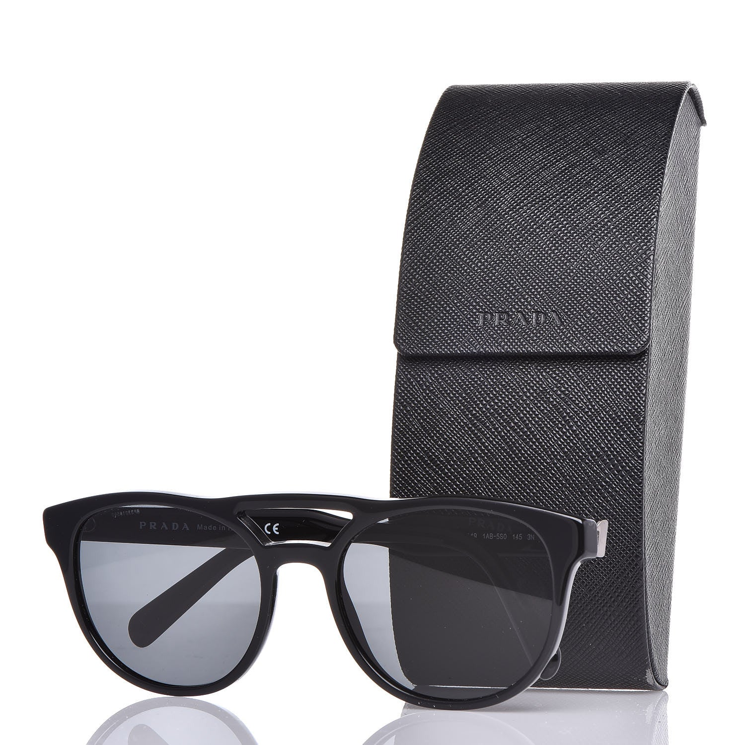 Prada Sunglasses SPR 13T Black 7 of 7