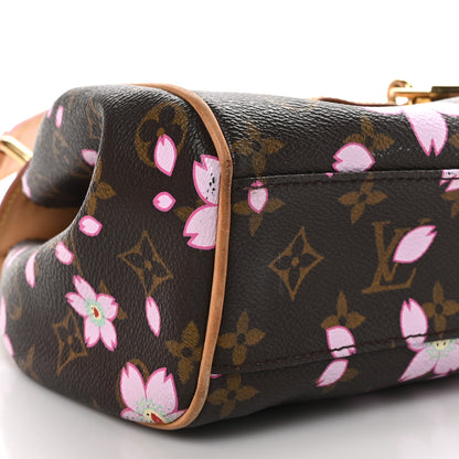 Louis Vuitton LOUIS VUITTON Monogram Cherry Blossom Sac Retro Bag Brown 7 of 11