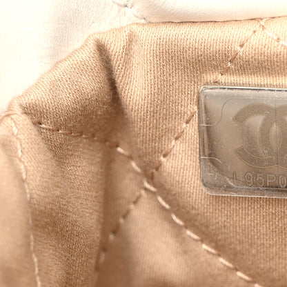 Chanel Shiny Calfskin Quilted Rainbow Mini Chanel 22 White 7 of 10