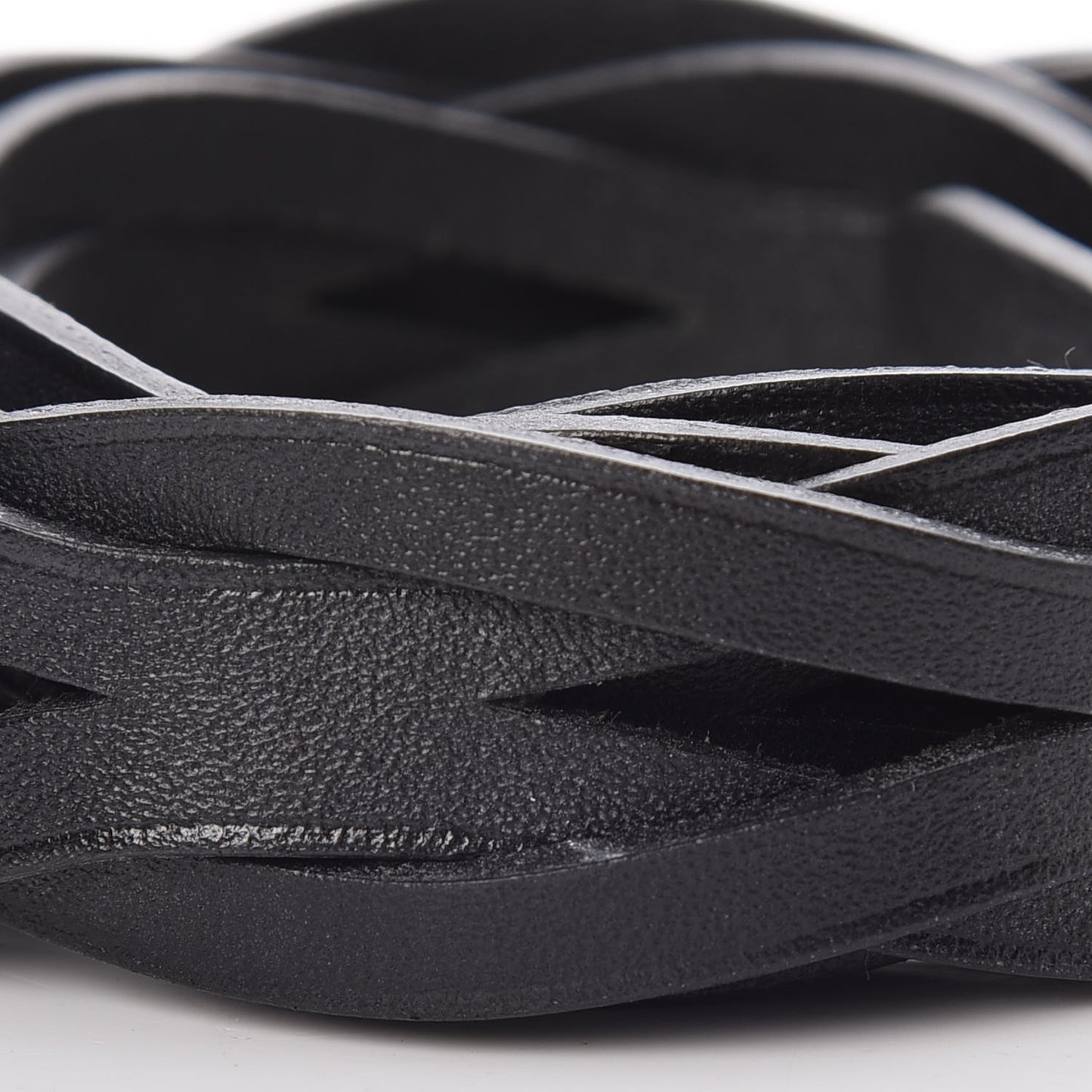 Vache Hunter Etriviere Braided Belt S Black