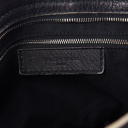 Balenciaga Supple Grained Calfskin Classic Silver Hardware Highlight City Black 6 of 15