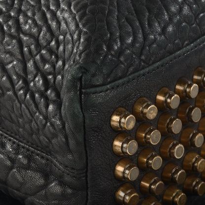 Alexander Wang Pebbled Lambskin Darcy Hobo Black Pale Gold Hardware 8 of 8