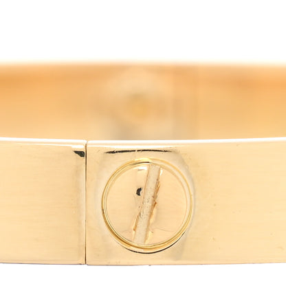 Cartier 18k Yellow Gold LOVE Bracelet 16 6 of 7