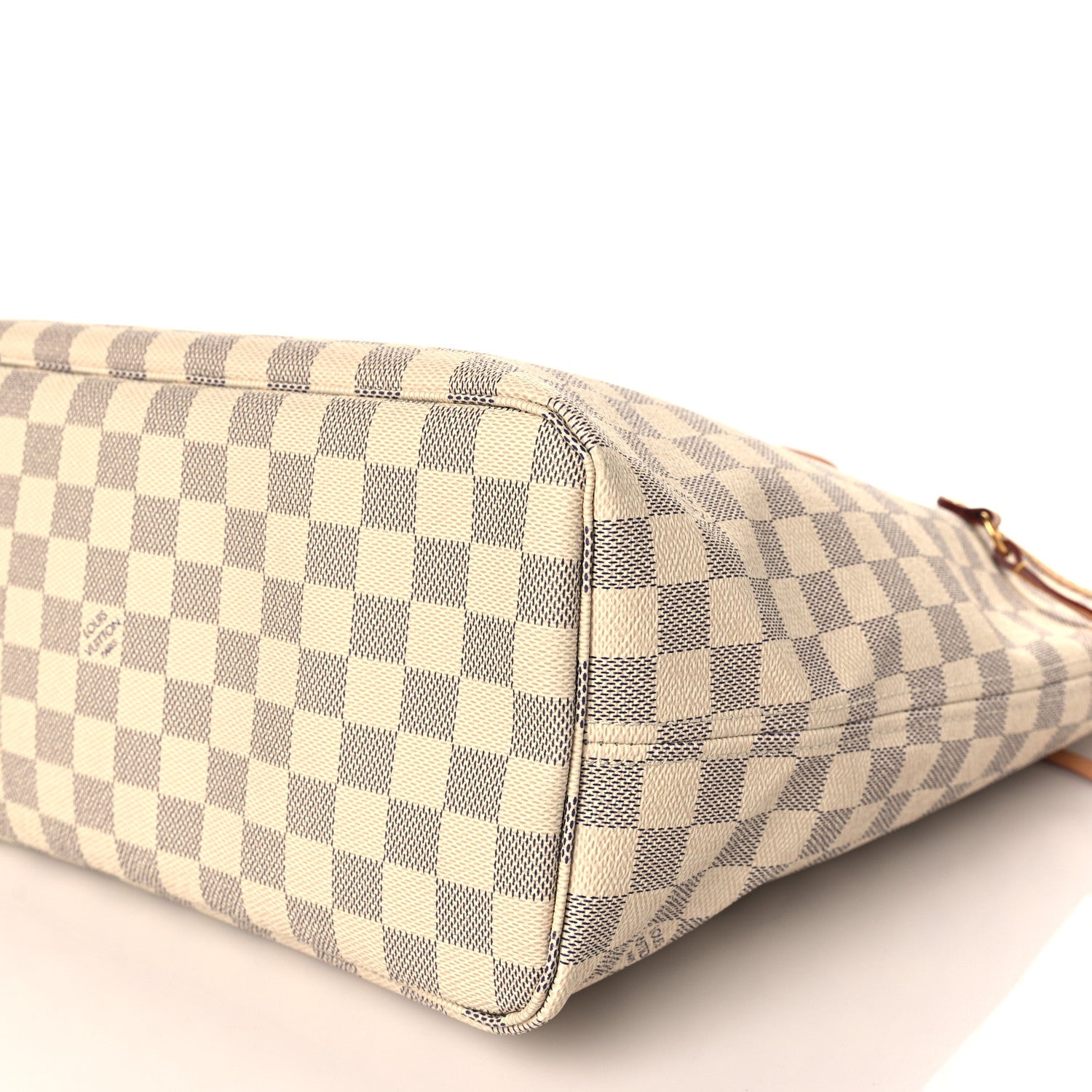 Louis Vuitton Damier Azur Neo Neverfull MM Rose Ballerine 8 of 9
