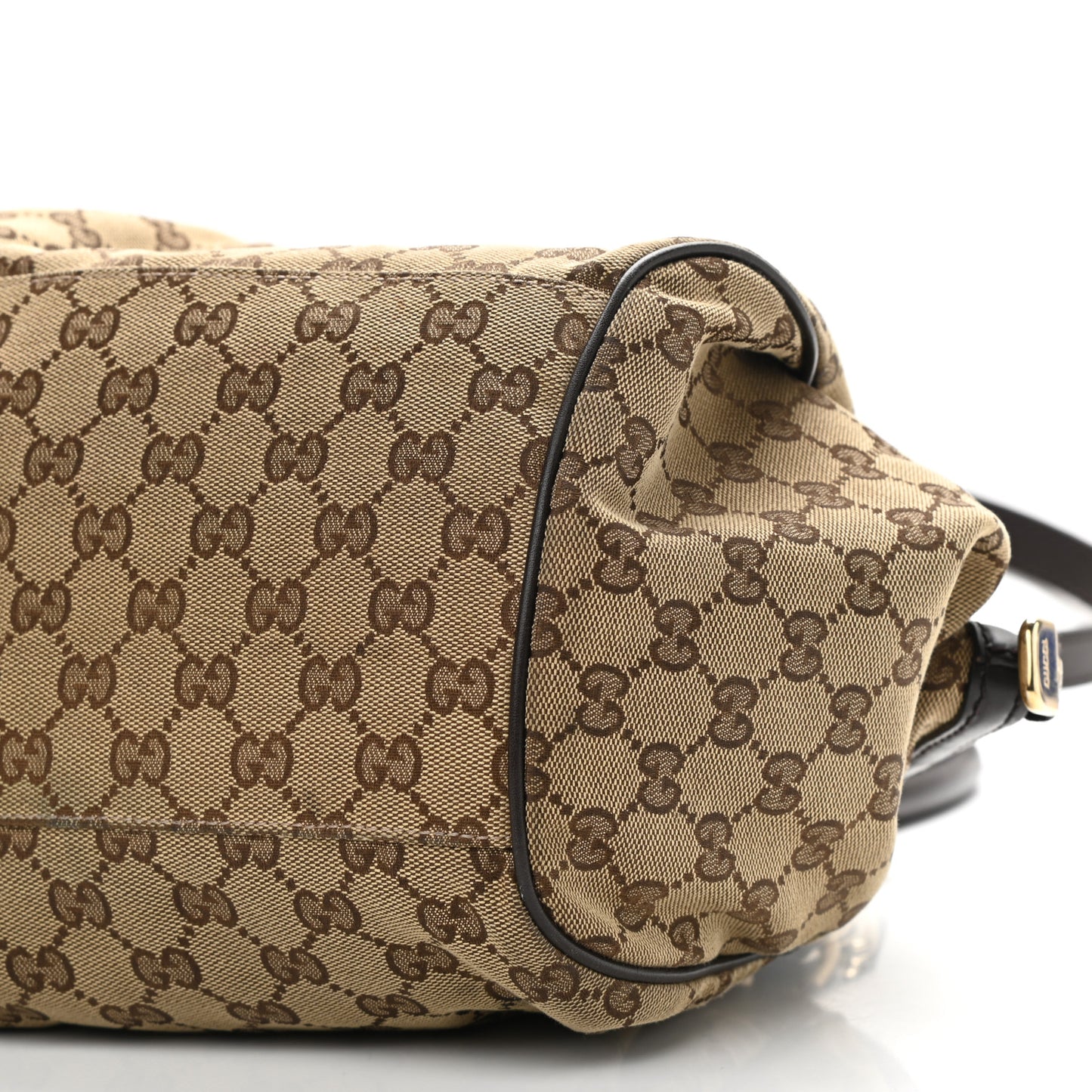 Monogram Medium Sukey Boston Bag Brown