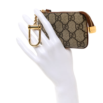 Gucci GG Supreme Monogram Key Case Brown 2 of 8