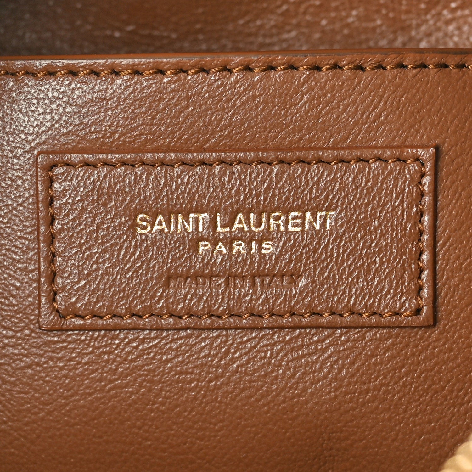 Saint Laurent Velvet Suede Le Monogramme Coeur Crossbody Brown 6 of 10