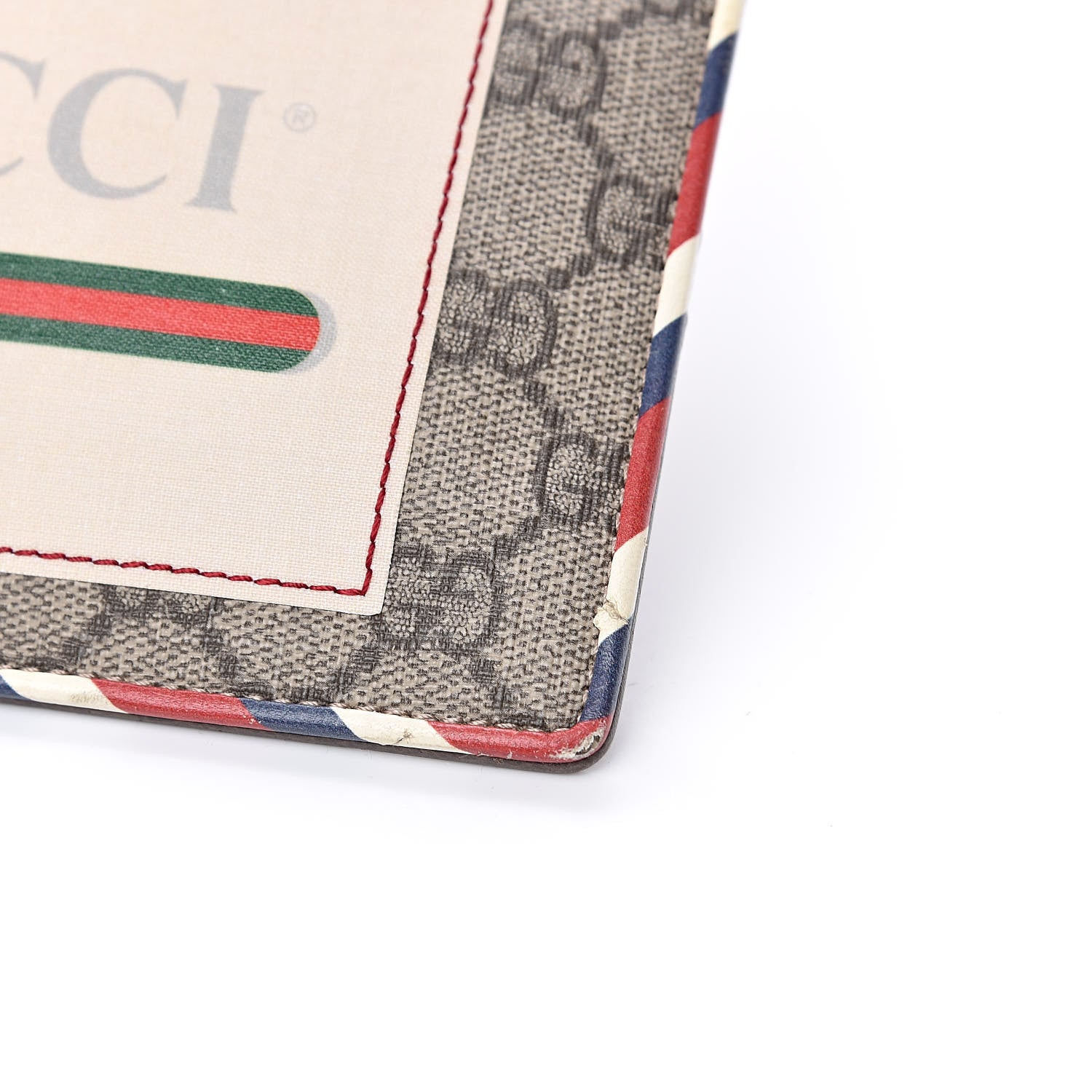 Gucci GG Supreme Monogram Courrier Documents Holder Beige New Acero 10 of 13