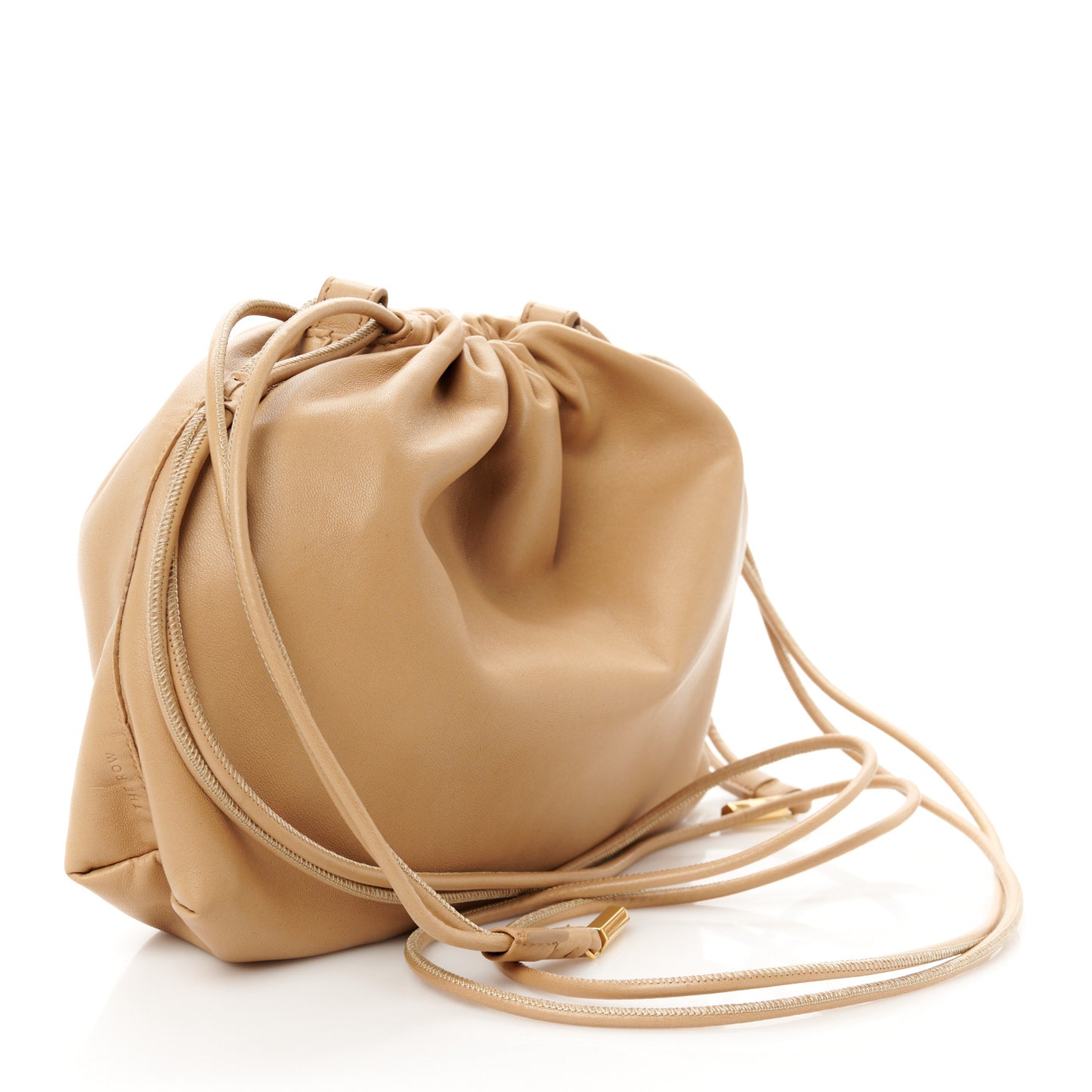 Nappa Small Angy Hobo Bag Cream