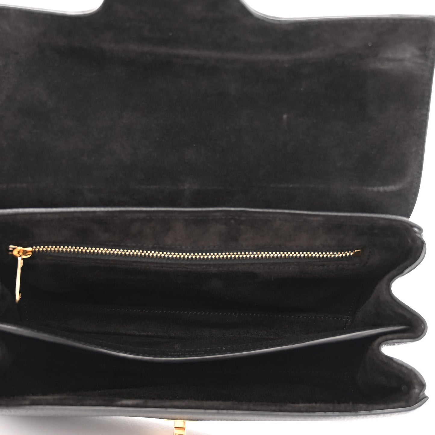 Grained Calfskin Teen Soft 16 Shoulder Bag Black