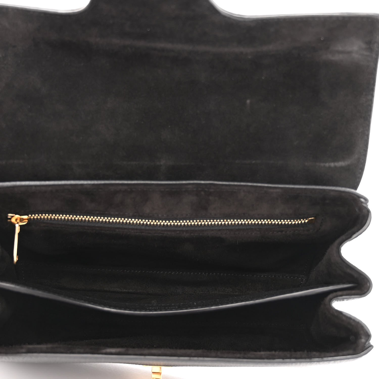 Celine Grained Calfskin Teen Soft 16 Shoulder Bag Black 5 of 10