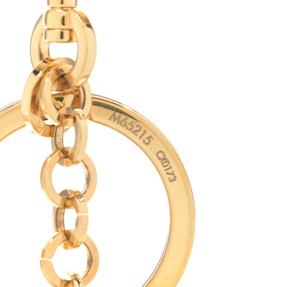 Louis Vuitton Goldtone Swing Key Holder and Bag Charm 3 of 3