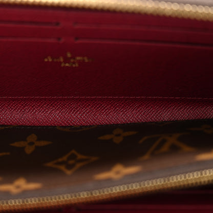 Louis Vuitton Monogram Clemence Wallet Fuchsia 6 of 13
