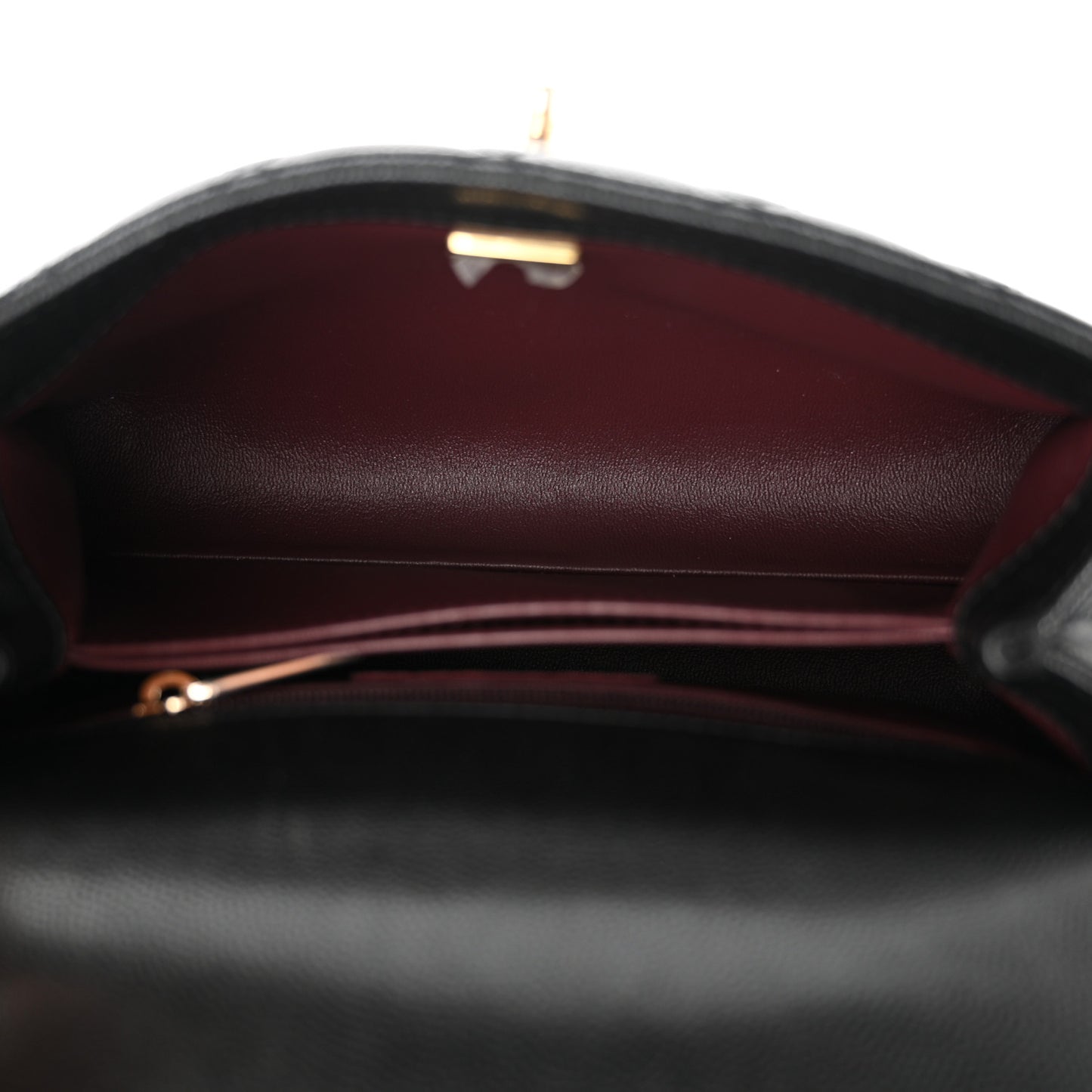 Caviar Quilted Mini Coco Handle Flap Black