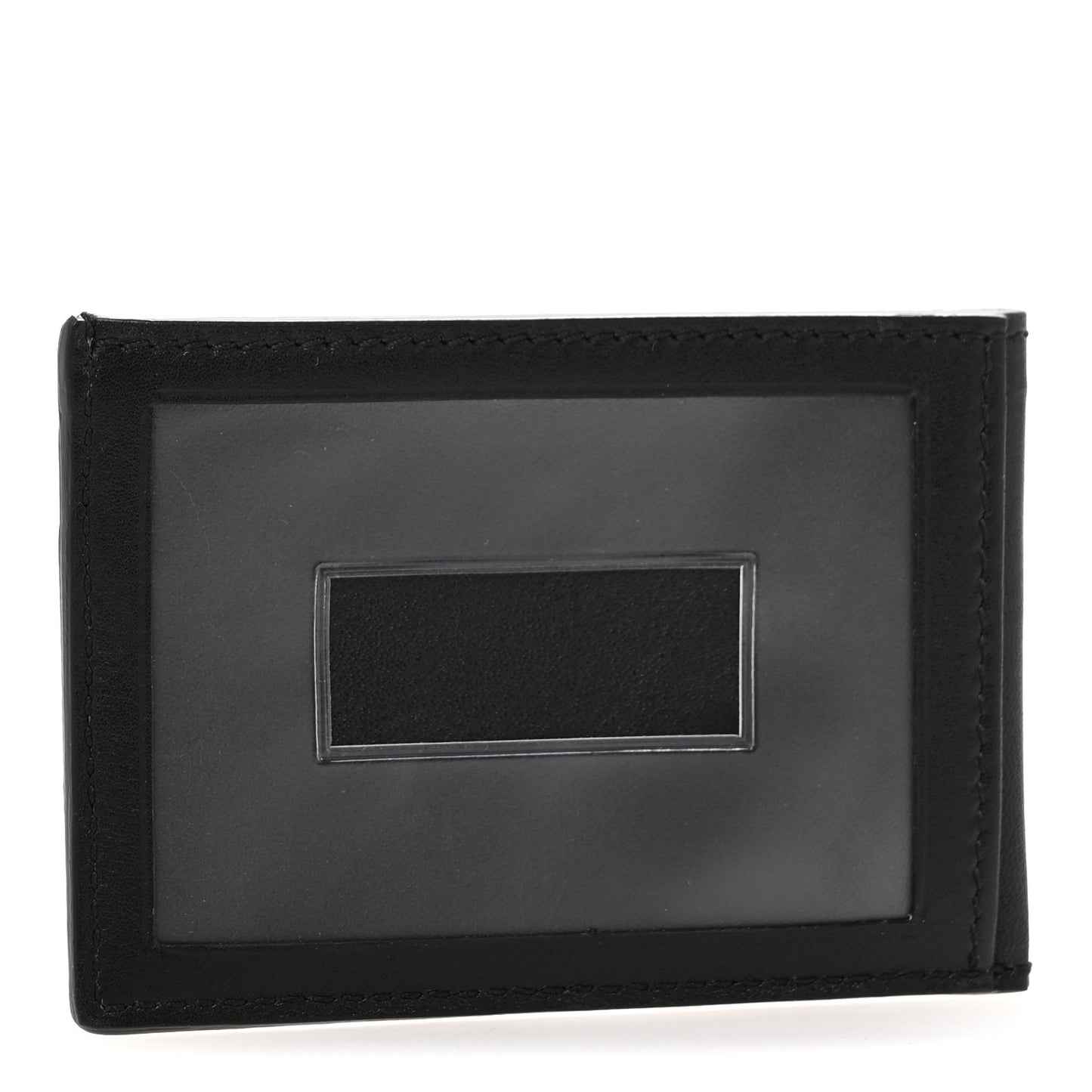Microguccissima ID Window Card Holder Black