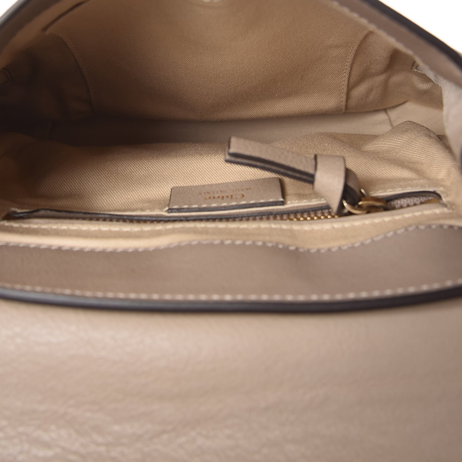 Chloe Suede Calfskin Medium Faye Backpack Motty Grey 5 of 9