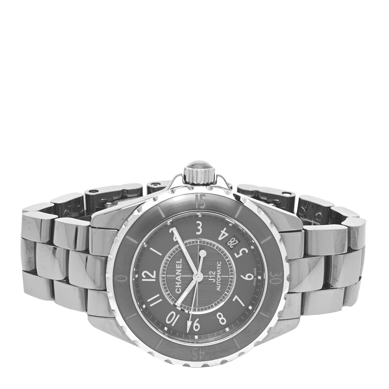 Chanel Titanium Ceramic 33mm J12 Chromatic Automatic Watch 2 of 5