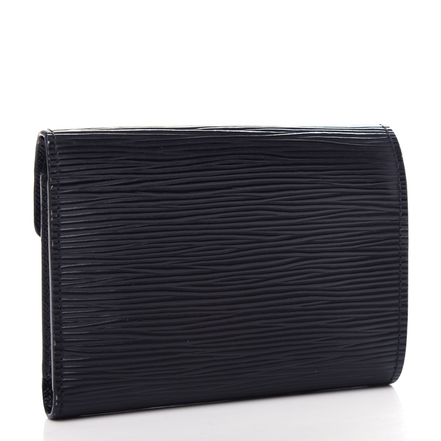 Louis Vuitton Epi Victorine Wallet Black 3 of 8