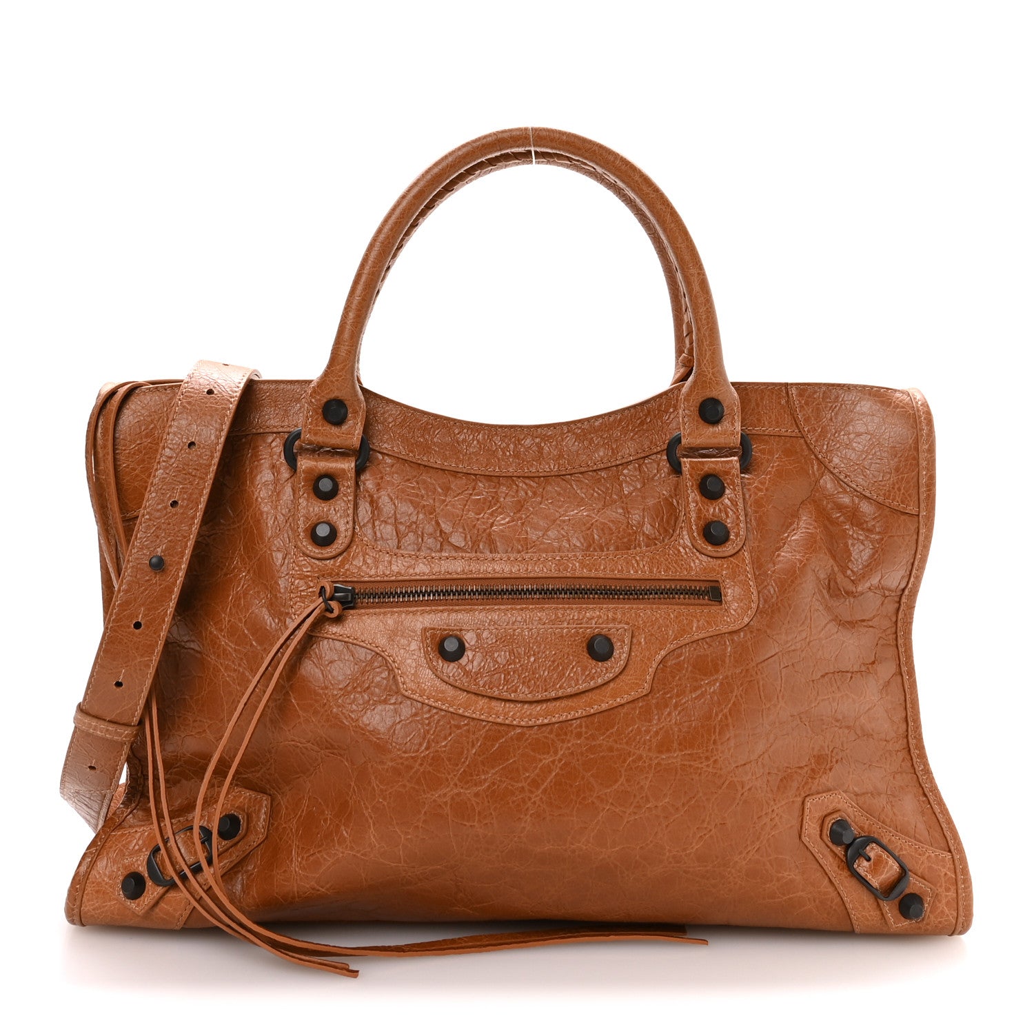 Balenciaga Agneau Arena Classic Hardware Medium Le City Camel 1 of 10