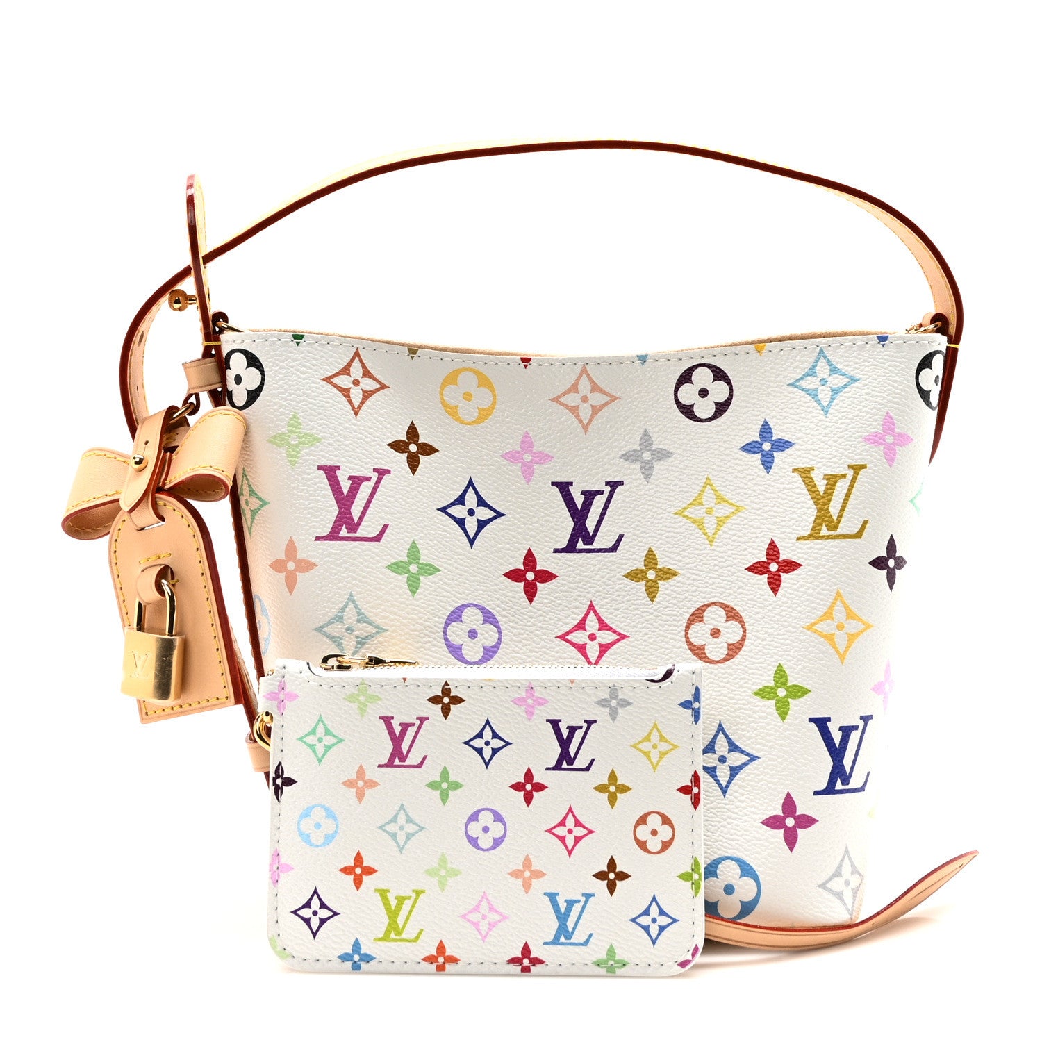 Louis Vuitton LV x TM Monogram Multicolor All In BB White 3 of 10