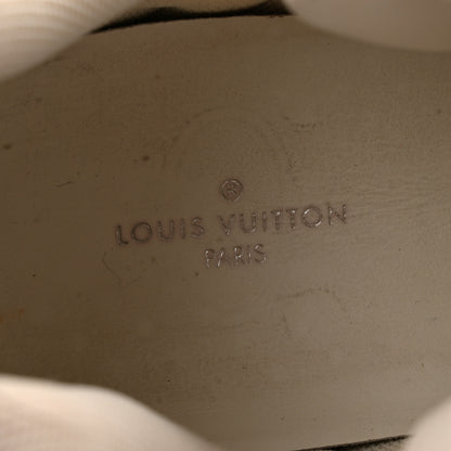 Louis Vuitton Metallic Calfskin Technical Nylon LV Archlight Sneakers 37 White Silver 8 of 14