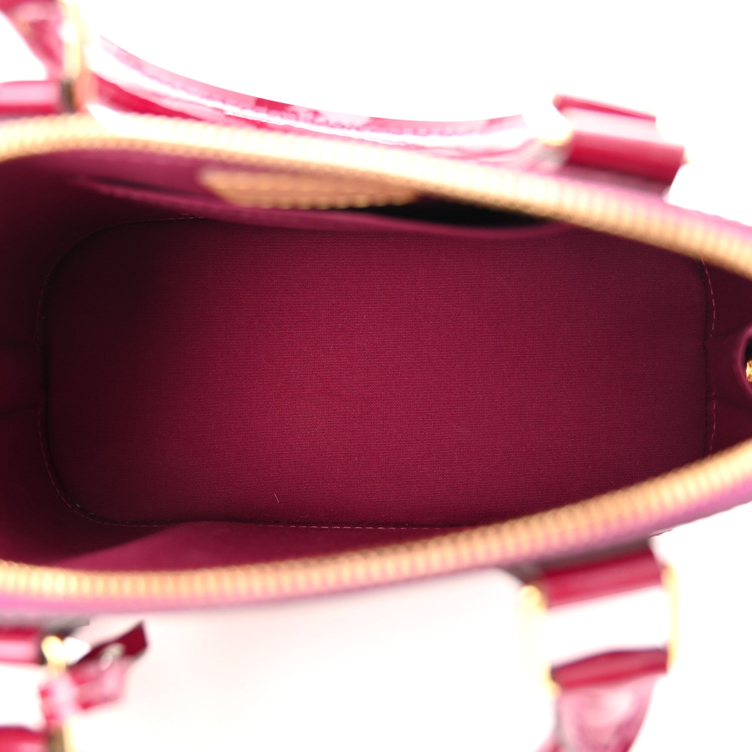 Louis Vuitton Vernis Alma BB Magenta 5 of 9