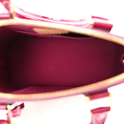 Louis Vuitton Vernis Alma BB Magenta 5 of 9