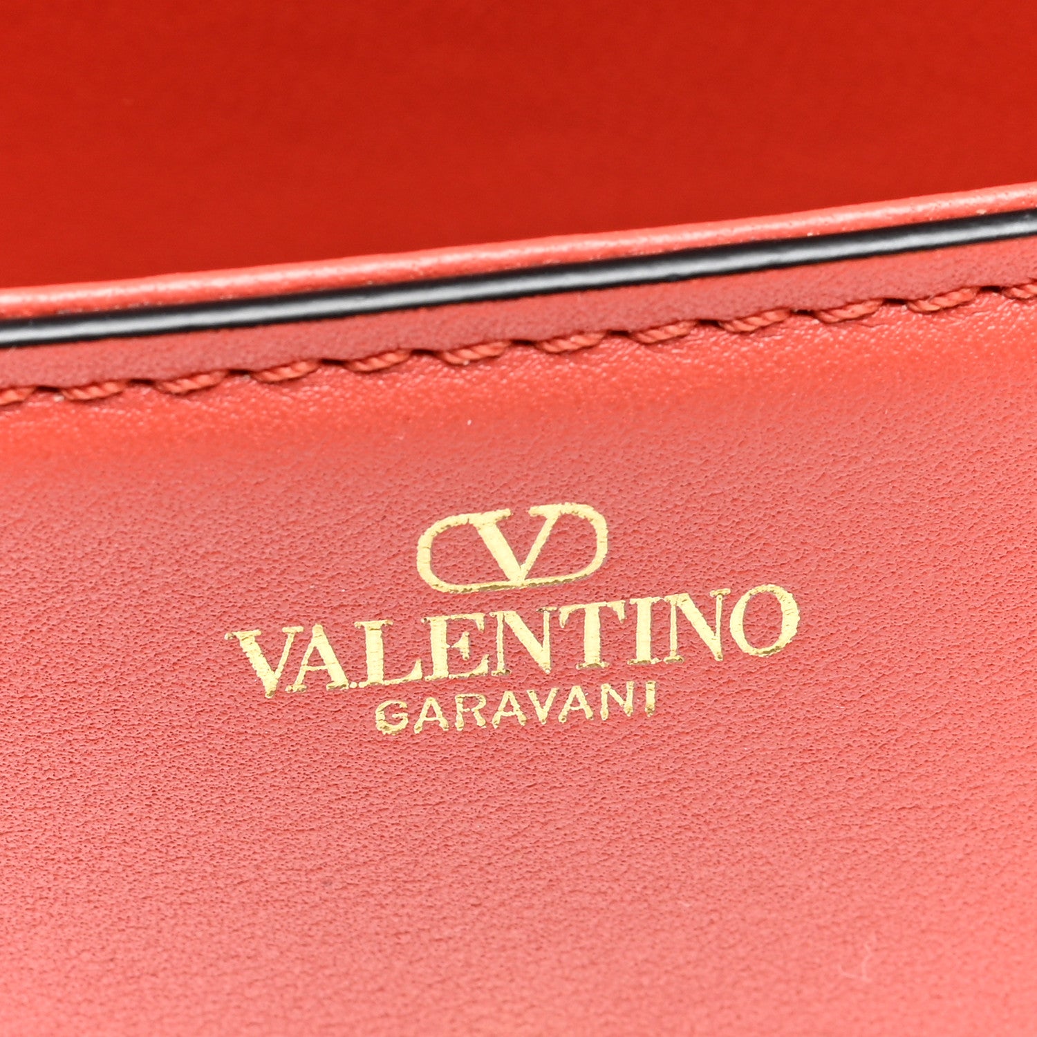 Valentino Garavani Calfskin Vlogo Small Loco Shoulder Bag Amber 6 of 9
