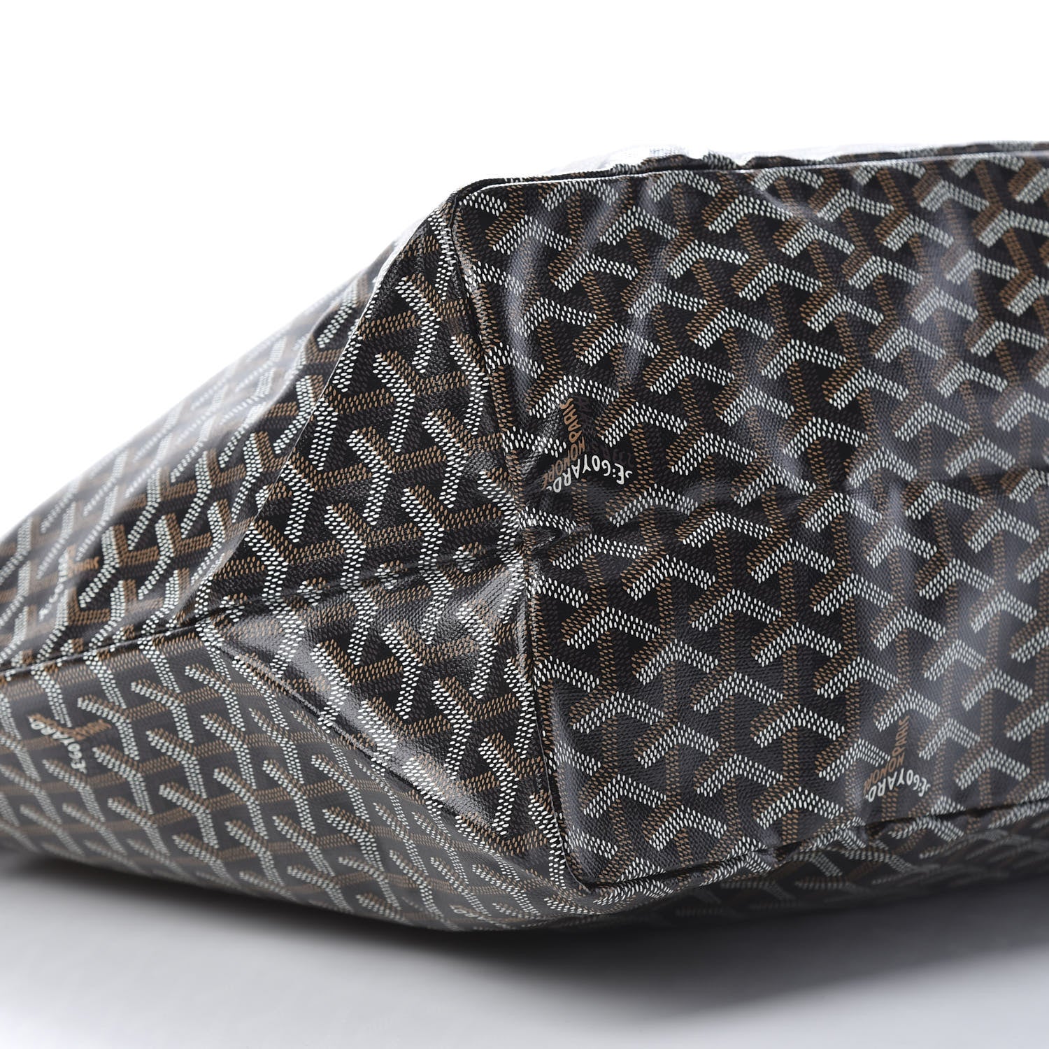 Goyard Goyardine Saint Louis GM Black Gold 10 of 11