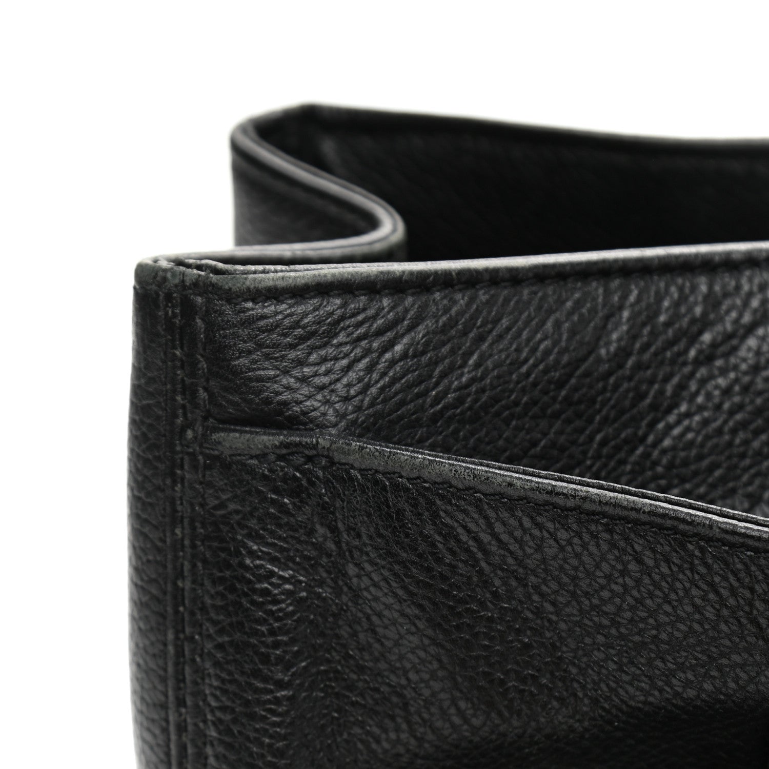 Chanel Calfskin Cerf Executive Shopper Tote Black 13 of 14