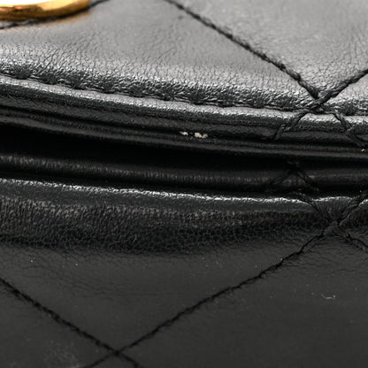 Chanel Lambskin Quilted Enamel CC Waist Bag With Pouch Black 15 of 16