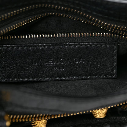 Balenciaga Agneau Giant 12 Gold Hardware Mini City Black 6 of 10