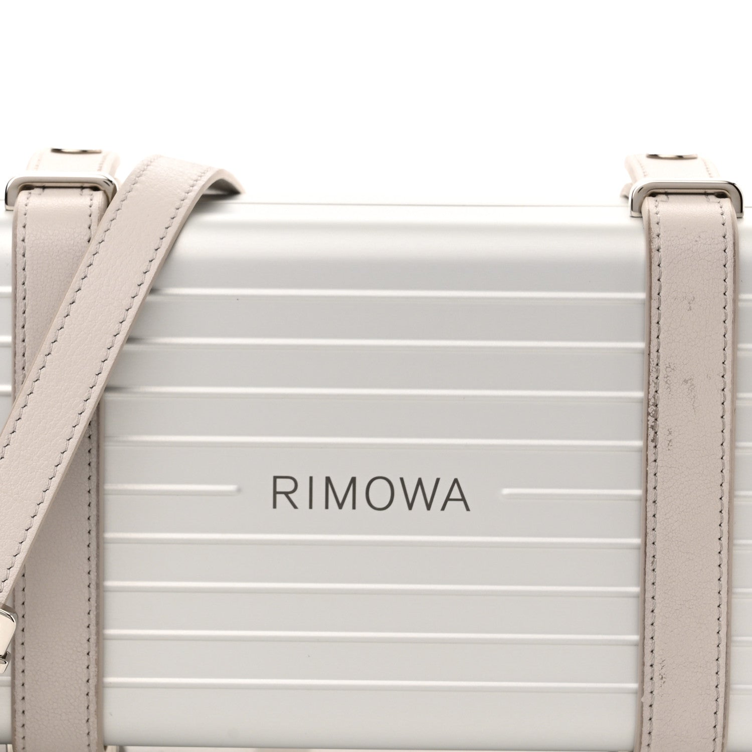 Christian Dior X RIMOWA Aluminum Personal Clutch On Strap Silver 8 of 13