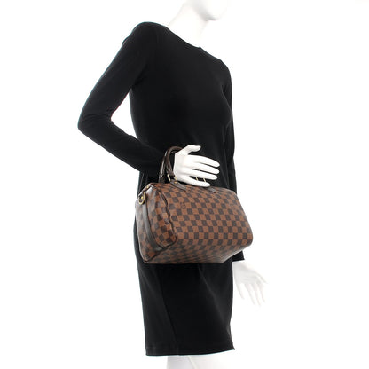 Louis Vuitton Damier Ebene Speedy Bandouliere 25 3 of 8
