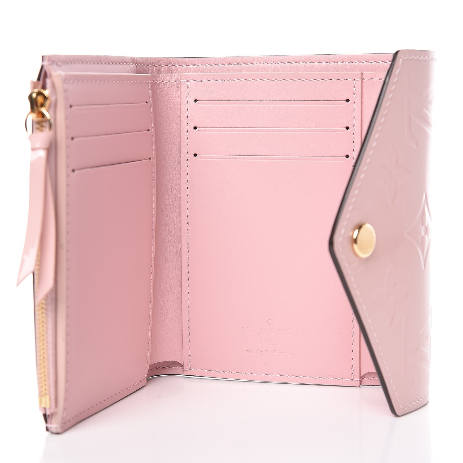 Louis Vuitton Vernis Victorine Wallet Rose Ballerine 5 of 8