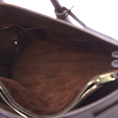 Saint Laurent Calfskin Large Sac De Jour Carryall Cognac 6 of 24