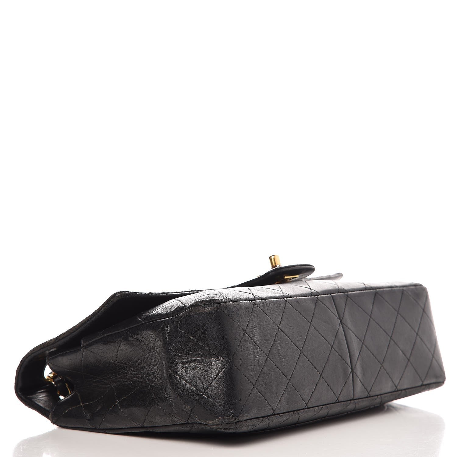 Chanel Lambskin Quilted Medium Flap Black 4 of 12