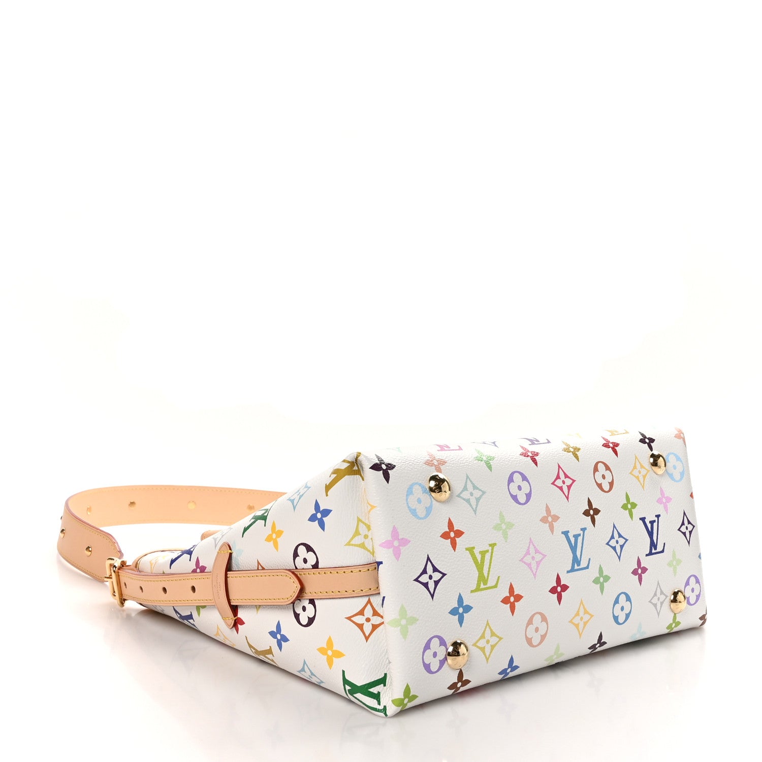 Louis Vuitton LV X TM Monogram Multicolor CarryAll PM White 5 of 11