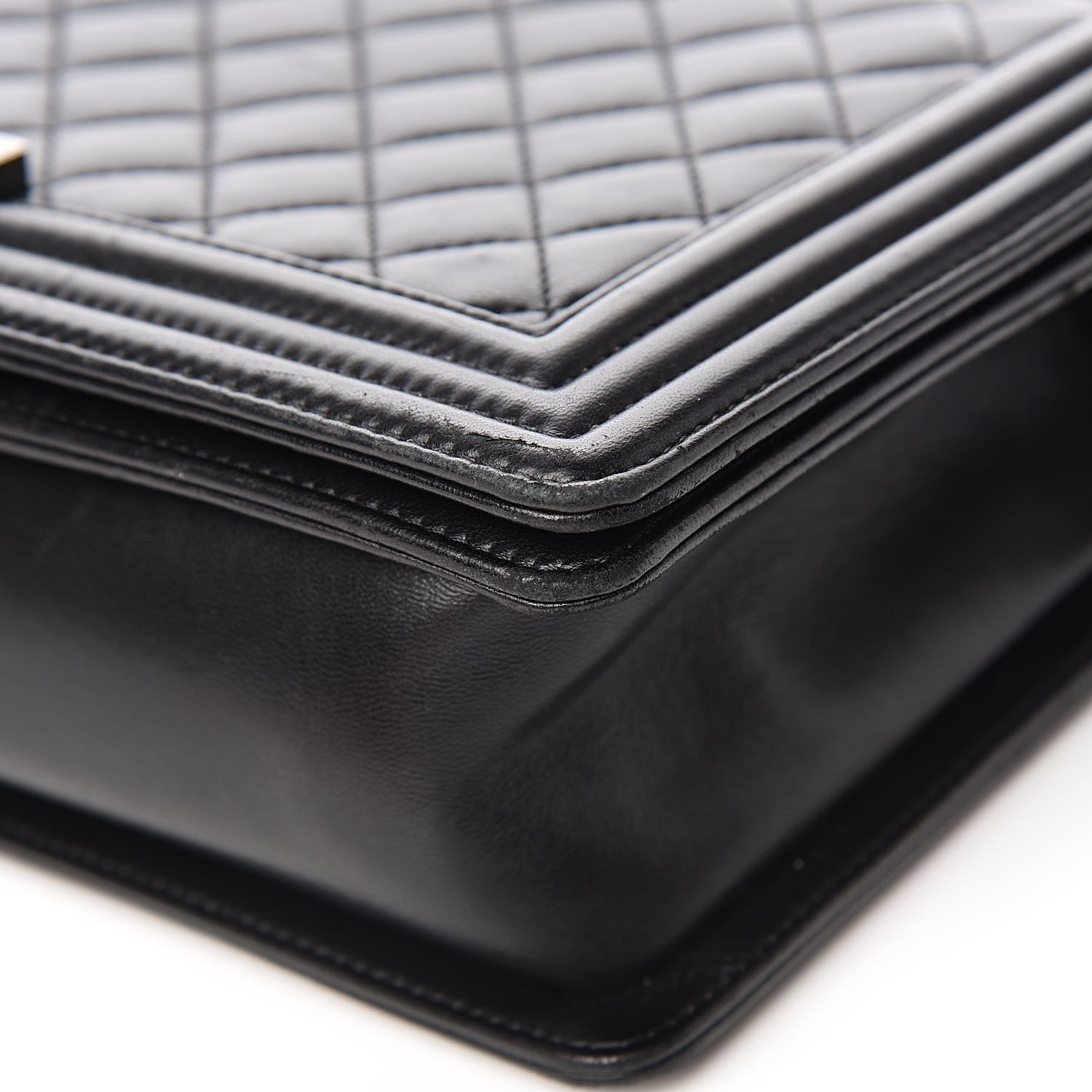 Chanel Lambskin Quilted New Medium Boy Flap Black 12 of 16