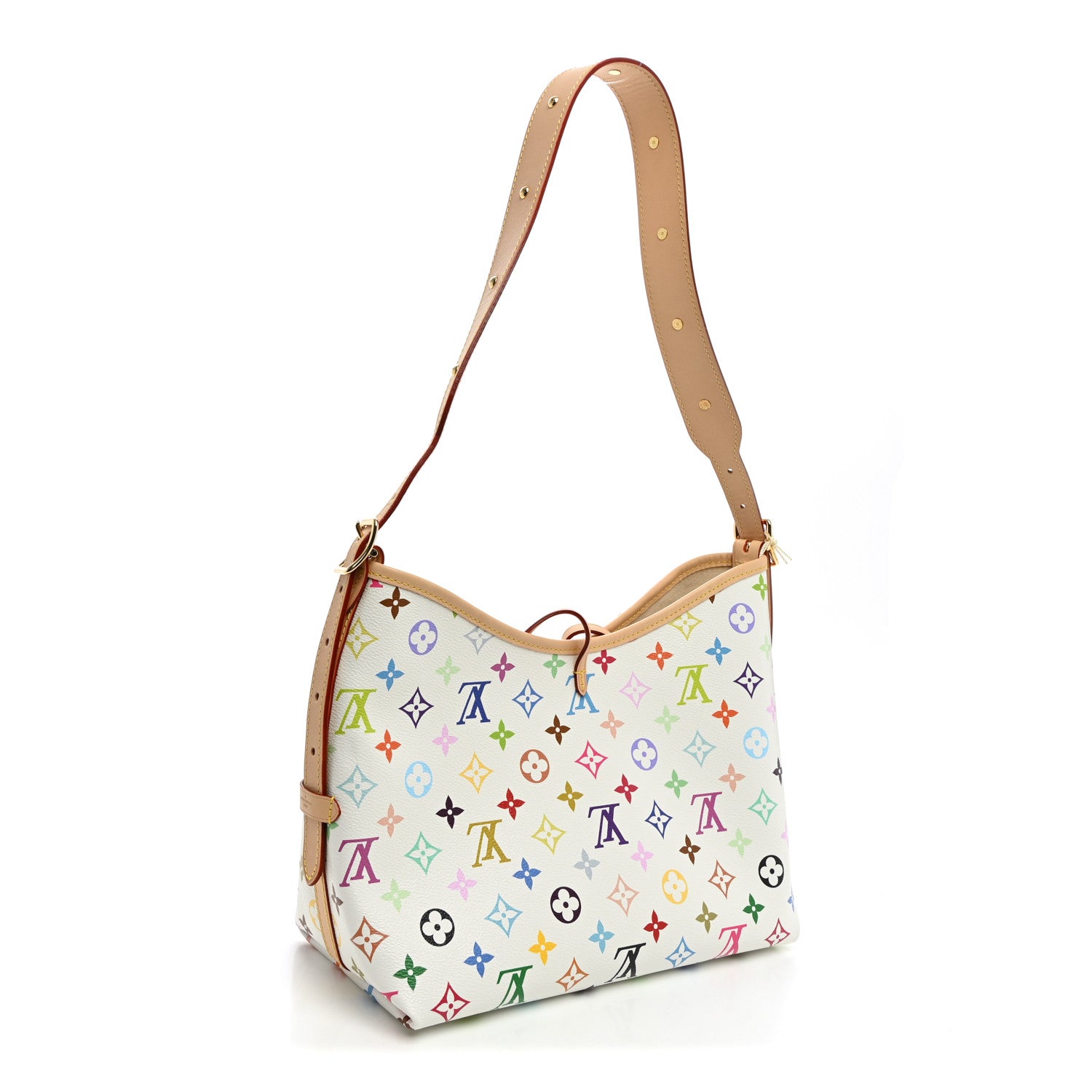 Louis Vuitton LV x TM Monogram Multicolor CarryAll PM White 4 of 10