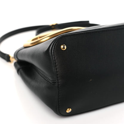Valentino Garavani Smooth Calfskin Supervee Top Handle Bag Black 7 of 9