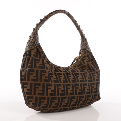 Fendi Zucca Spalmati Spy Hobo Tobacco 3 of 9