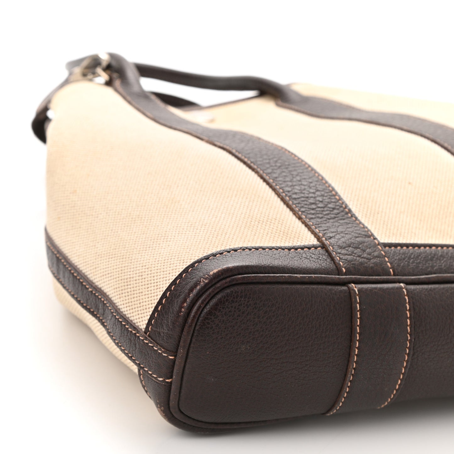 Buffle Skipper Toile Garden Party Vertical Tote Ebene