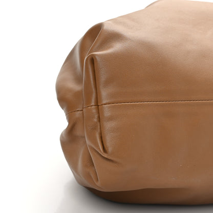 Bottega Veneta Smooth Butter Calf The Pouch Oversized Clutch Teak 9 of 9