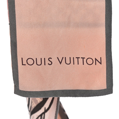 Louis Vuitton Silk Monogram Trunks Bandeau Rose Poudre 5 of 5